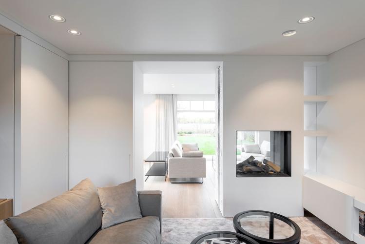 De Laere Decor prive inrichting woonkamer totaalproject totaalinterieur wonen