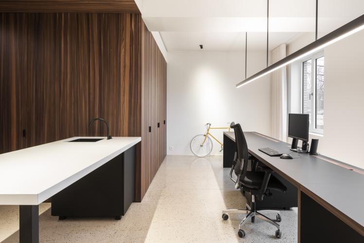 Kantoorinrichting architectenbureau Steelandt Declercq Oostende De Laere Decor